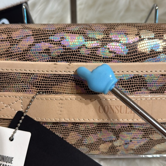 Consuela IRIS STEPPED OUT clutch NWT - Picture 6 of 17